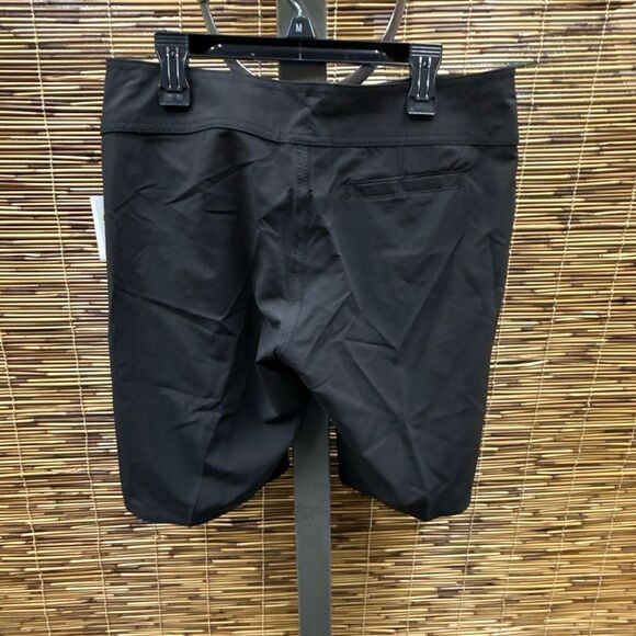 Volcom Women S Standard Simply‎ Solid 11-Inch Classic Swim Boardshort Black Size - Picture 3 of 3